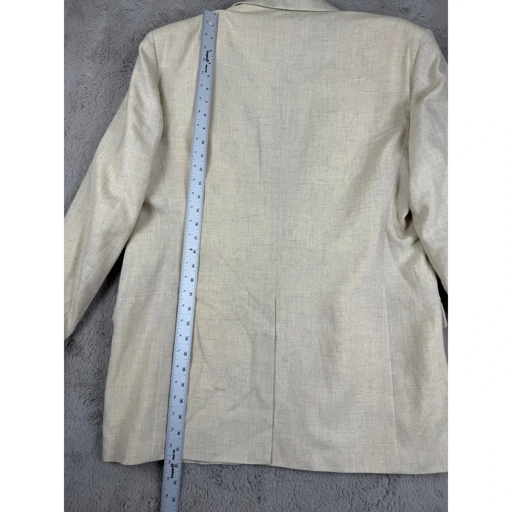 Munsingwear Lifestyle Blazer Sport Coat‎ Two Button Beige Mens Size 44L